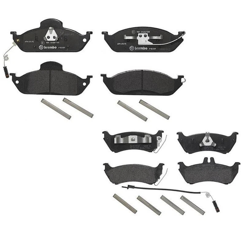Brembo Brake Pads Kit for Mercedes W163 ML320 ML350 ML430 (1998–2005)