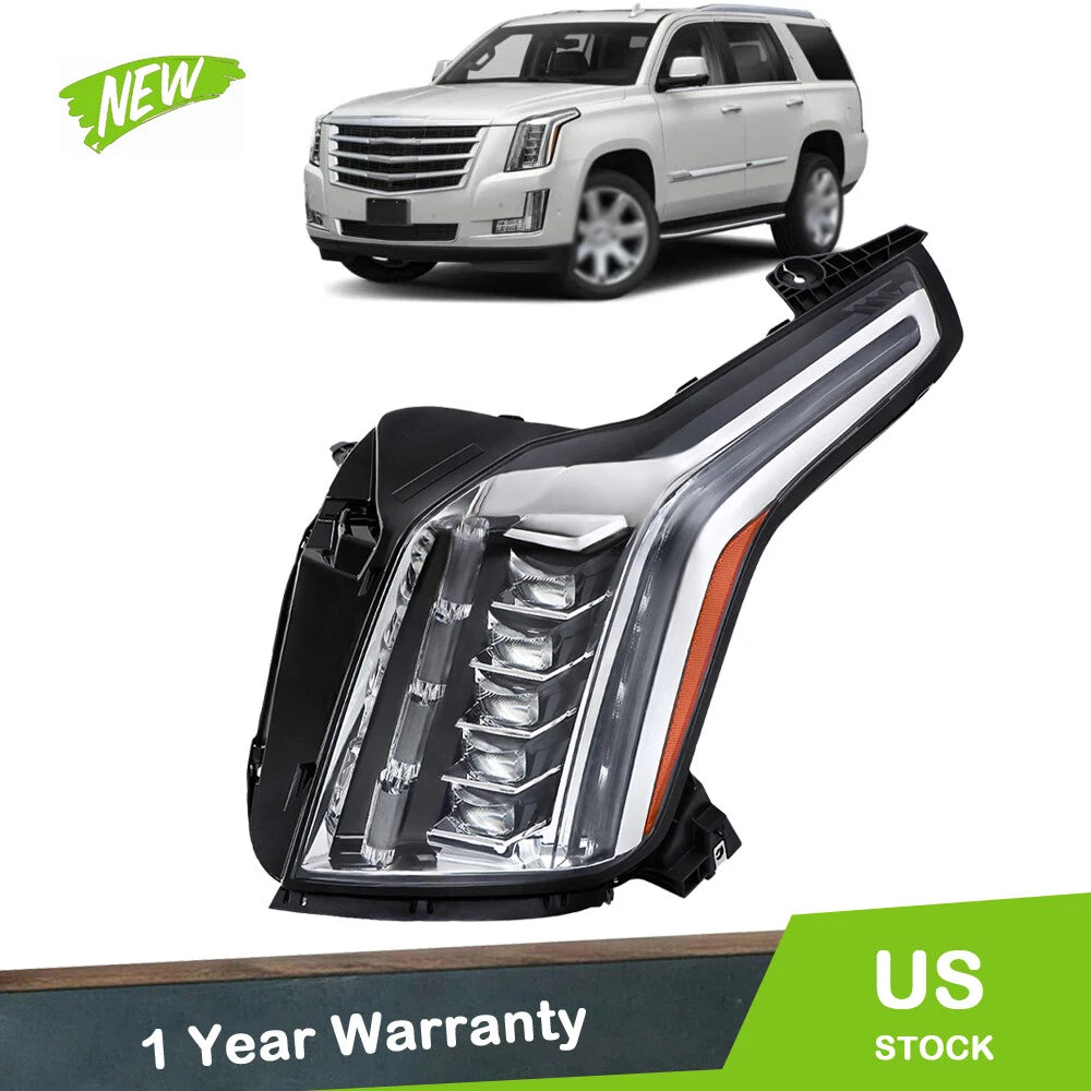 LED Headlight Assembly for Cadillac Escalade (2015–2020) Left Side