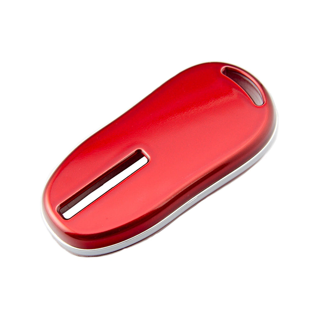 Smart Key Fob Hot Red Case for Tesla Model S (2012-2019)