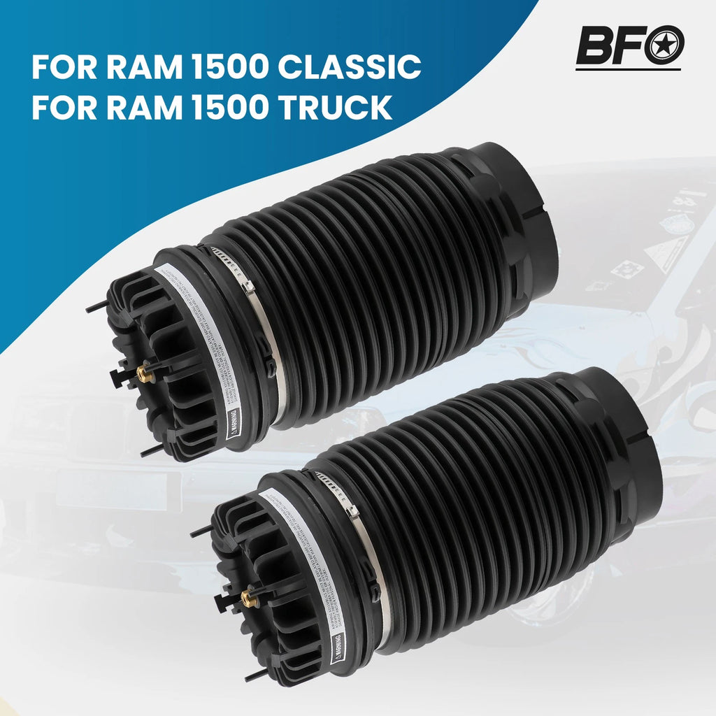 2X Air Suspension Springs Rear for Dodge Ram 1500 (2013-2018)