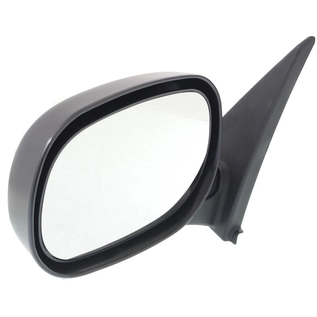 Set of 2 Manual Mirrors for Dodge Ram 1500 Van (1999–2003) Black Folding