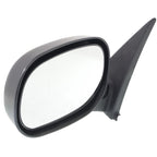 Set of 2 Manual Mirrors for Dodge Ram 1500 Van (1999–2003) Black Folding