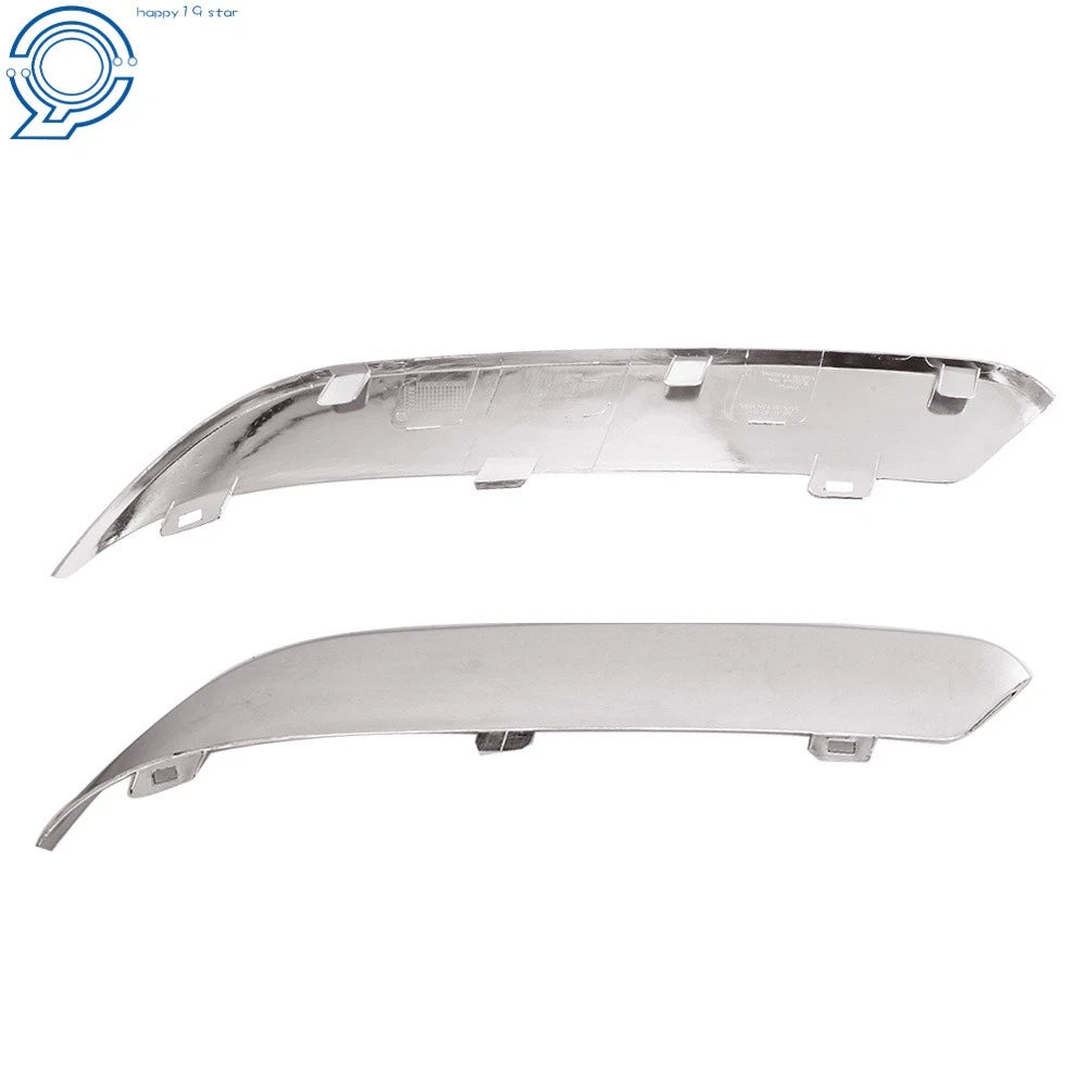 Set of 2 Front Bumper Chrome Trim for Chrysler 300 (2005–2010)