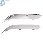Set of 2 Front Bumper Chrome Trim for Chrysler 300 (2005–2010)