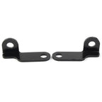 Black Fork Clamp Turn Signal Light Mounts for Harley Motorcycle