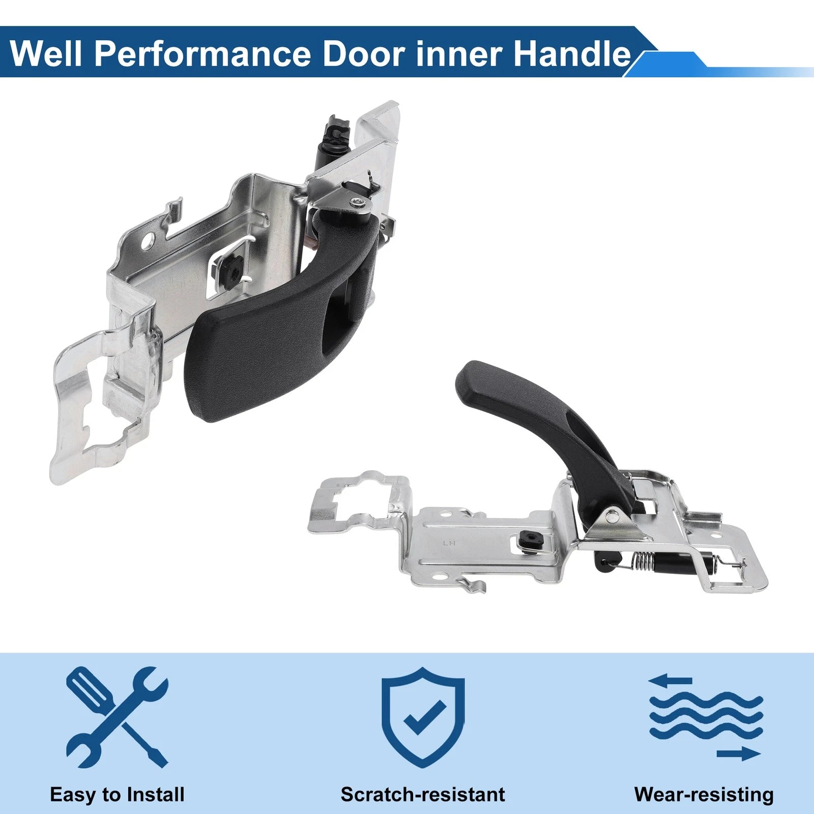 Front Passenger Side Interior Door Handle for Chevrolet Equinox (2010–2017) No.25897973