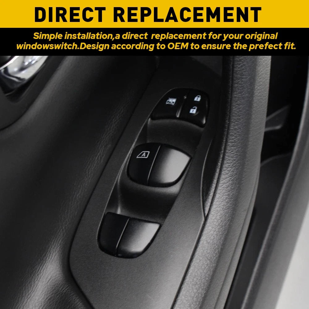 Master Window Door Switch for Nissan Altima Rogue Sentra LEAF (2013-2018)