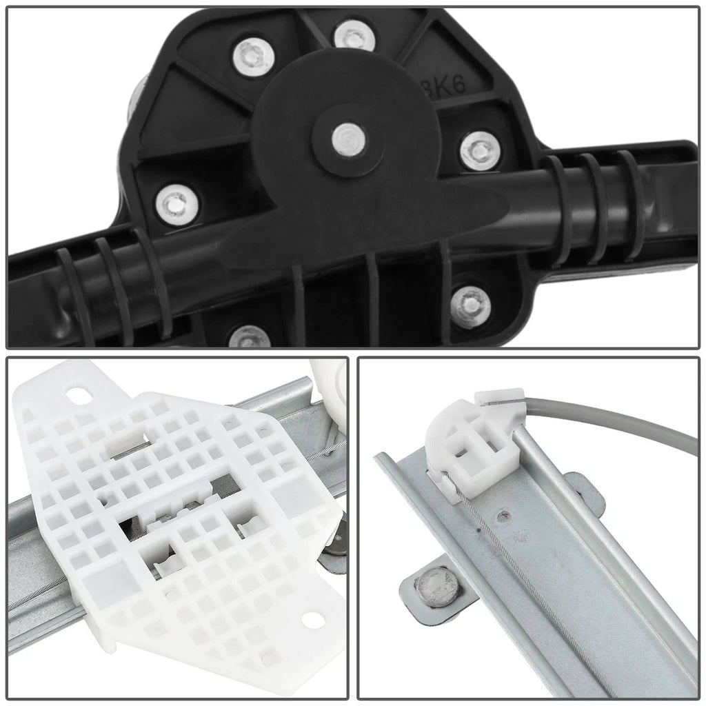 Window Regulator Assembly for Hyundai Accent Sedan (2006–2011) Rear Left
