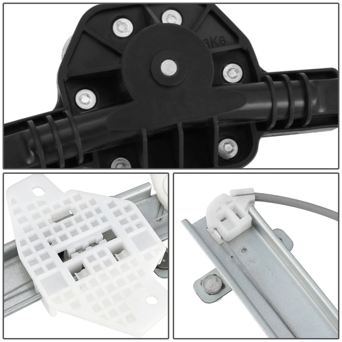 Window Regulator Assembly for Hyundai Accent Sedan (2006–2011) Rear Left