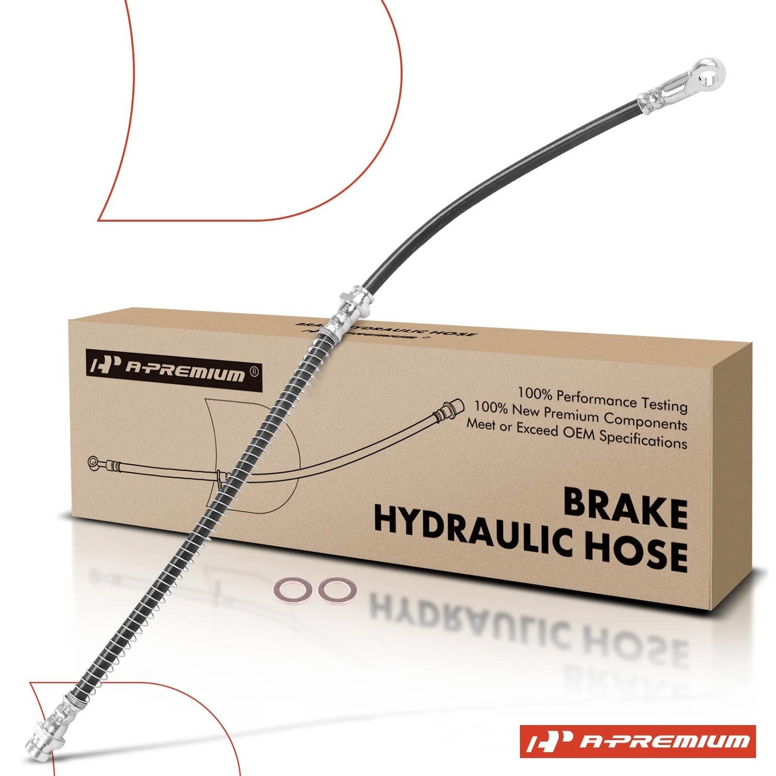 Front Brake Hydraulic Hose for Mitsubishi Outlander (2003–2004)