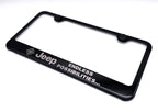 License Plate Frame with Logo for Jeep Endless Possibilities Script (–)