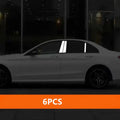 Door / 6Pc / Chrome Pillar Trim for Mercedes Benz C Class (22–24)