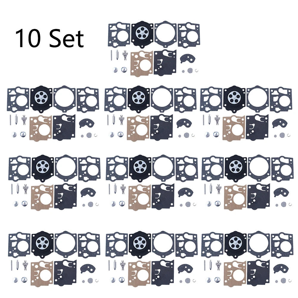 10x Carburetor Repair Kit for McCulloch Mac Promac 700 8200 (PM 10, 10-10, K10-SDC)