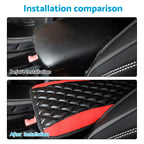 Armrest Cushion Cover for Universal Center Console Box (PU Leather)