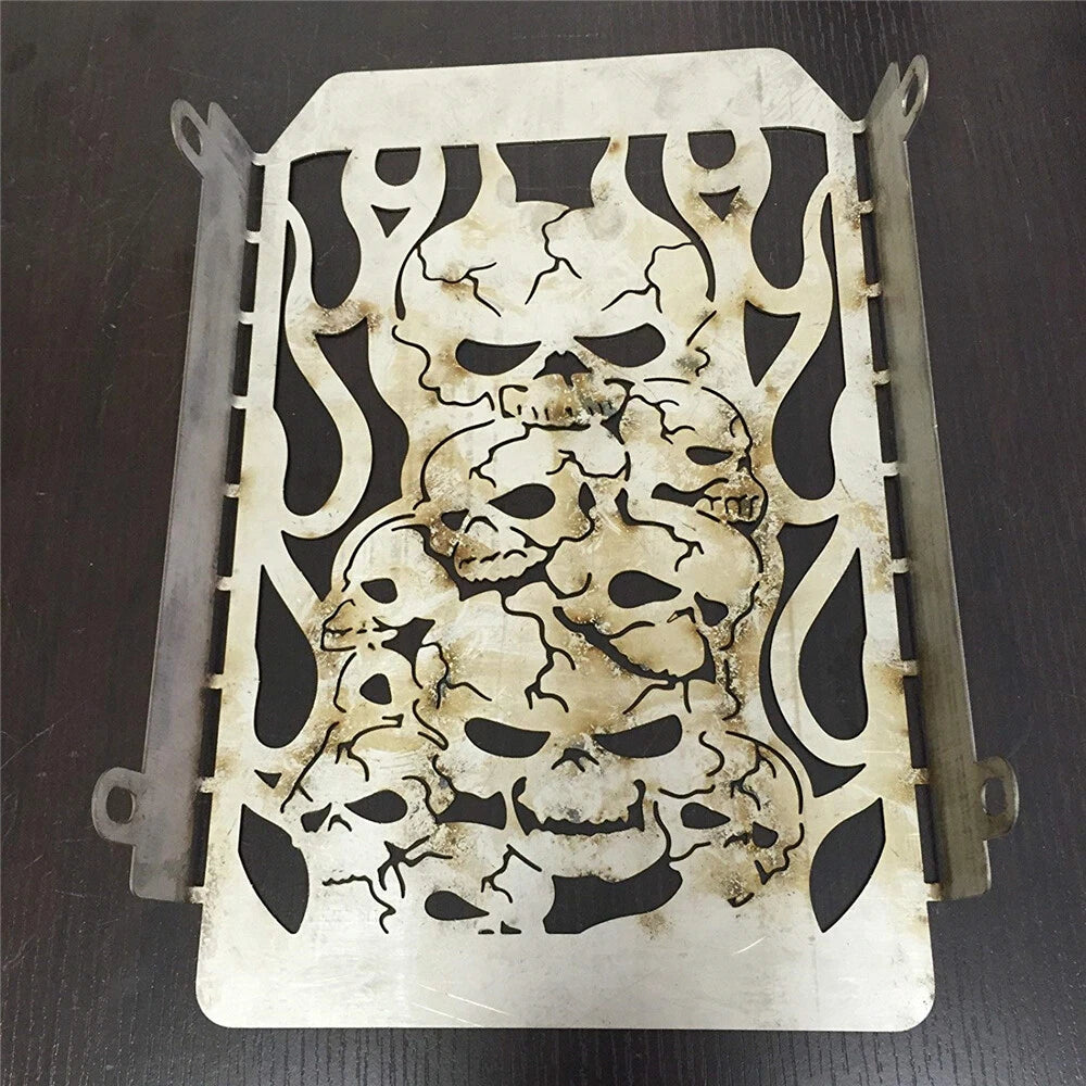 Skull Radiator Grille Cover for Kawasaki Vulcan VN 1500 (1996–2008)