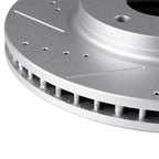 Front Brake Disc Rotors and Ceramic Pads Kit for Nissan Pathfinder (2016)