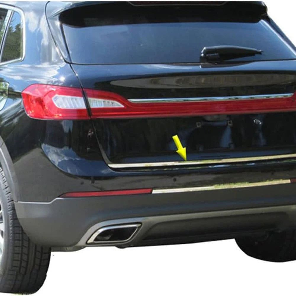Stainless Steel Trunk Lid Accent Trim Replacement for Lincoln MKX (2016–2018)