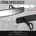 Universal UTV Rearview Mirror Clamp for Roll Cage Bar 1.75/2"