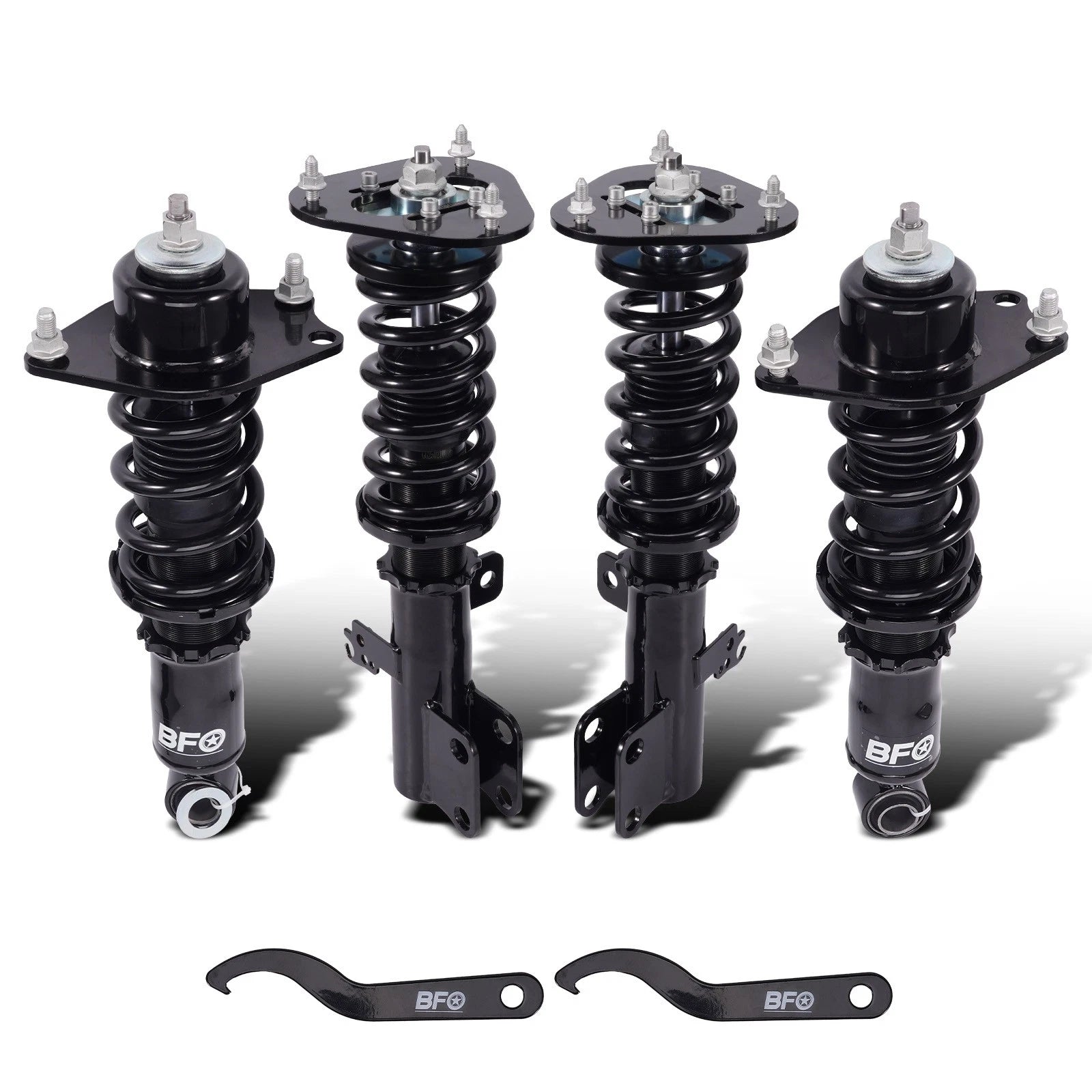 BFO Adjustable Coilovers Shocks Struts Kit for Toyota Corolla (2009–2019)