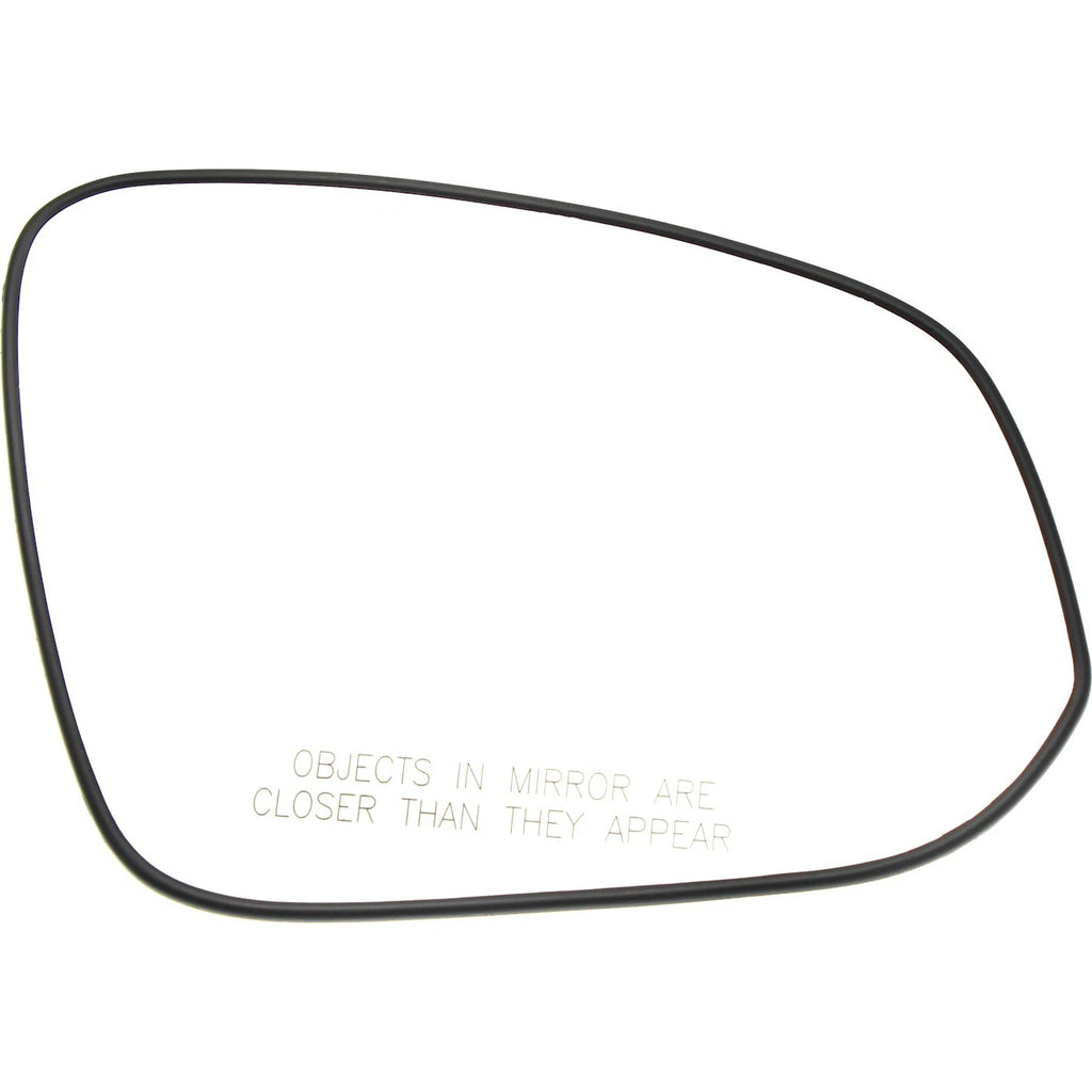 Right Convex Mirror Glass for Toyota RAV4 (2013–2018) with Backing Plate