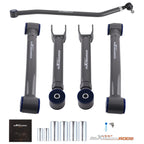 Upper & Lower Control Arm + Front Track Bar 1.5"-4.5" for Jeep Wrangler TJ (1997–2006)