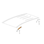 Roof Panel Joint Trim Molding for Buick Chevy