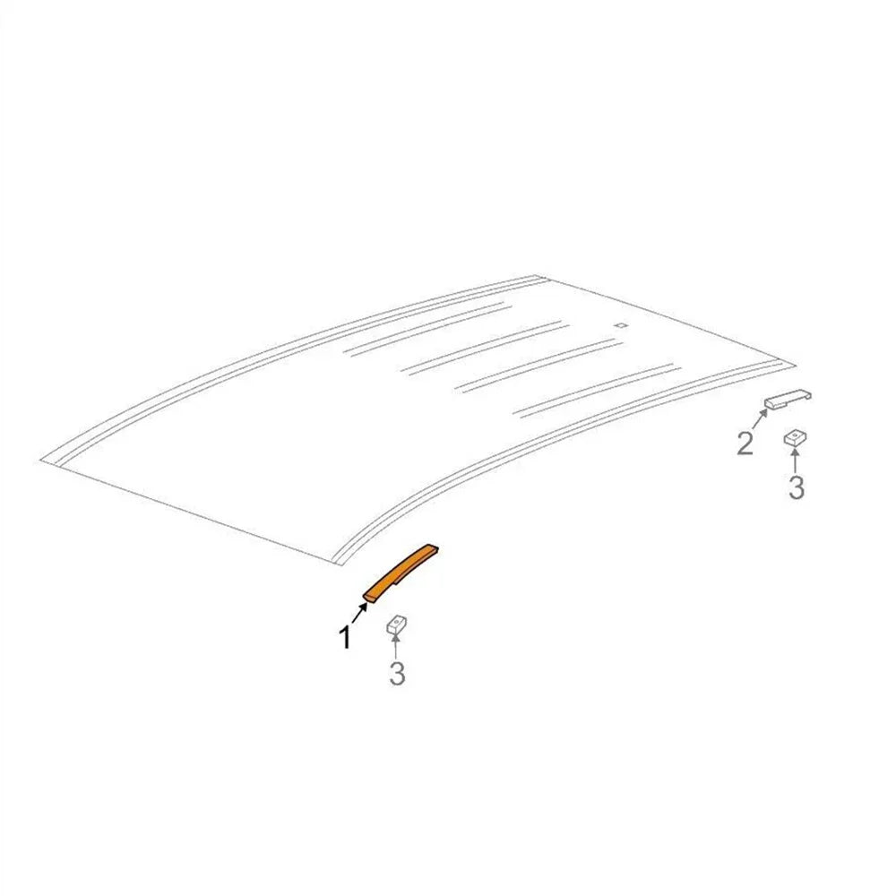 Roof Panel Joint Trim Molding for Buick Chevy