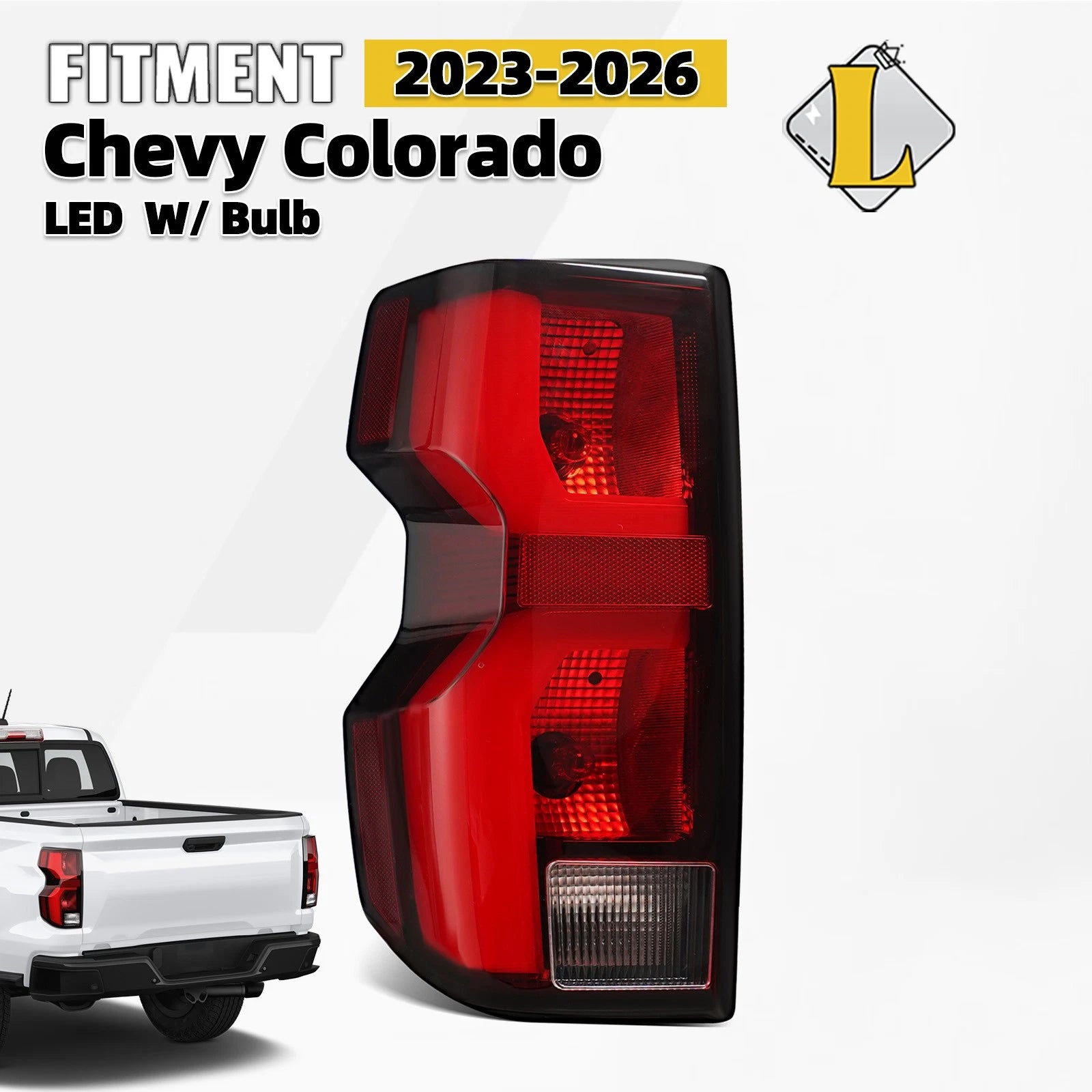 LED Tail Light Brake Lamp Left Driver Side for Chevy Colorado (2023–2026)