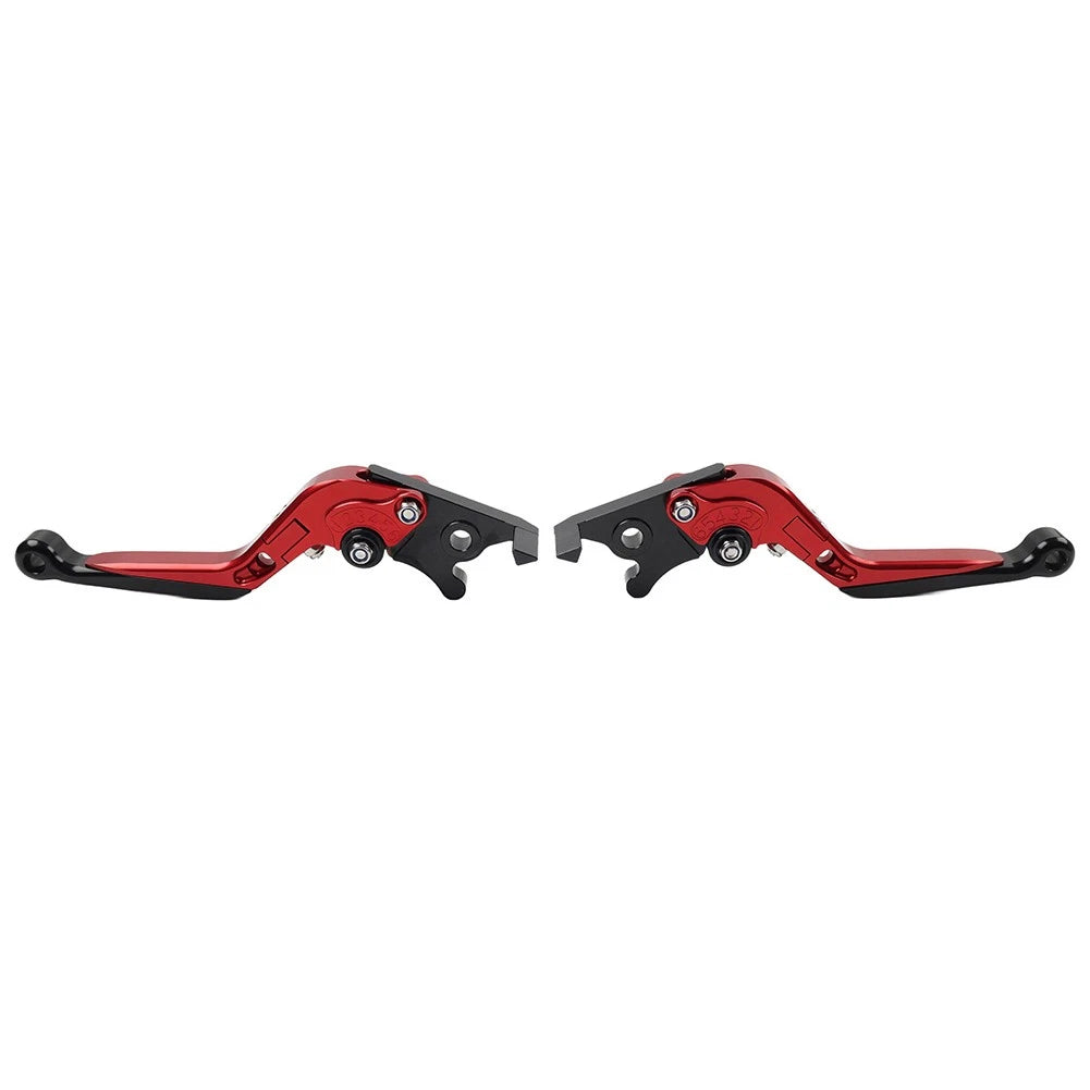 Folding Extendable Brake Clutch Levers for Suzuki GSXR600 GSXR750 (2006–2010) - Red