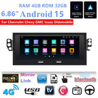 6.86'' Car Stereo GPS Navigation for Chevrolet Camaro, Lumina, Malibu, Impala