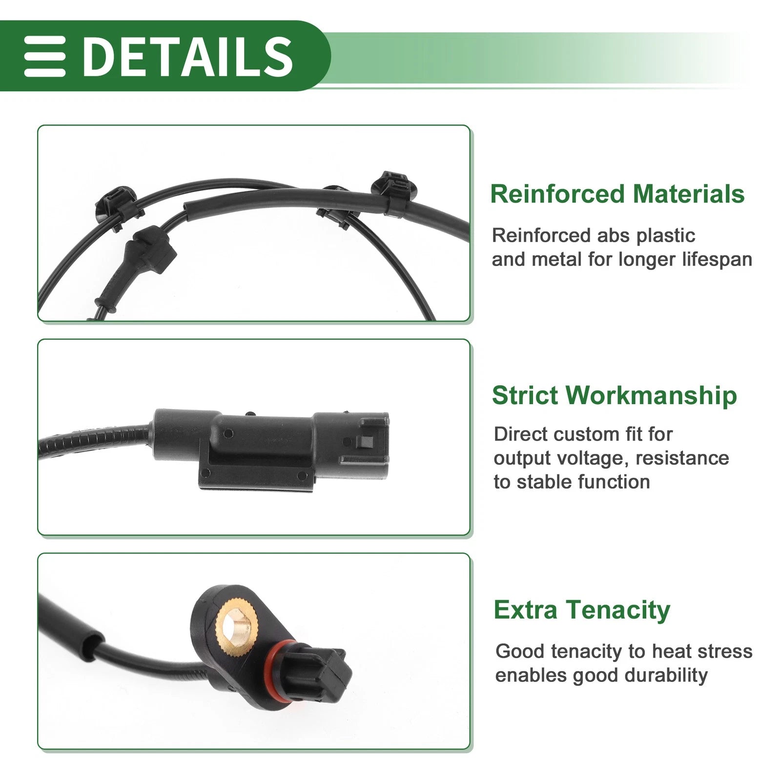 ABS Wheel Speed Sensor No. 4670A571 for Mitsubishi Outlander (2014–2016)