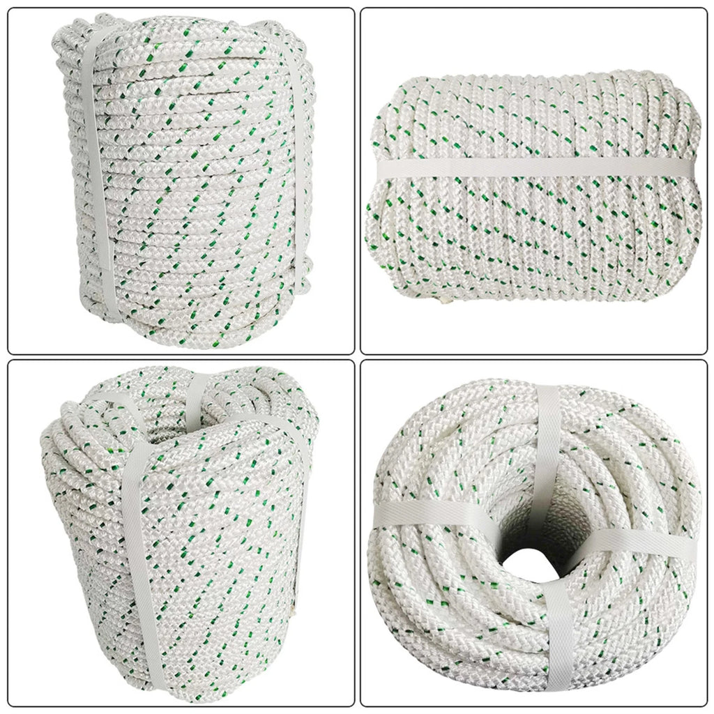 Double Braid Nylon Rope for Arborist Rigging (150' Length)