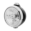 Headlight Assembly Replacement for Black Guide 682-C Style H4 LED Signal (—)