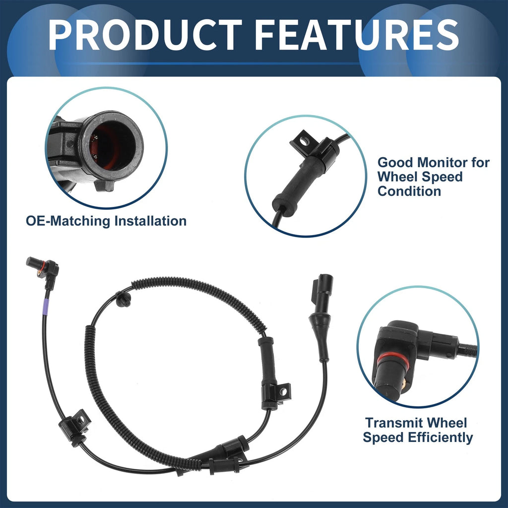 ABS Wheel Speed Sensor No. 6C3Z2C204BA for Ford F-250 F-350 (2005–2007)