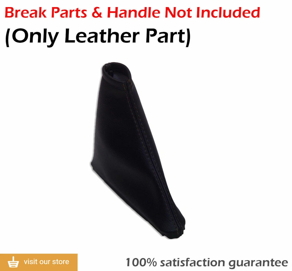 E Brake Boot Cover for VW Jetta (2011–2018) Synthetic Leather Black
