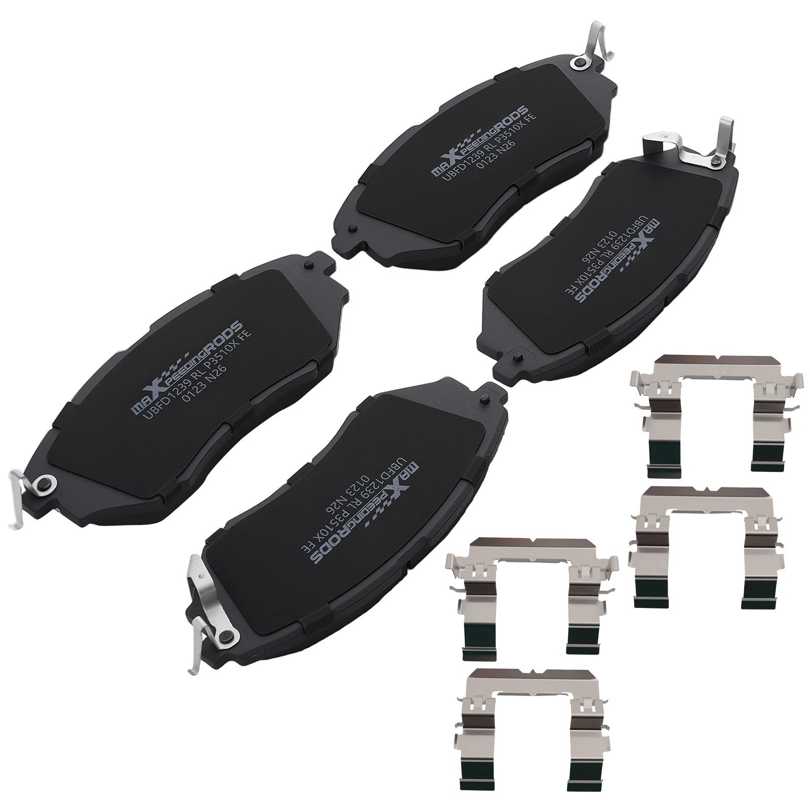 Front Brake Pads Kit for Subaru Forester (2014–2018), Outback (2010–2019) P1078