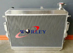 3Row Aluminum Radiator for Toyota LandCruiser HJ60 HJ61 HJ62 (1980-1990)