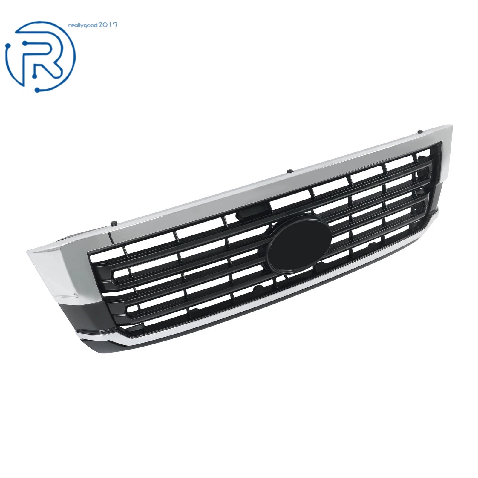 Gloss Black Bar Grille with Chrome Surround for Toyota Sequoia (2018–2022)