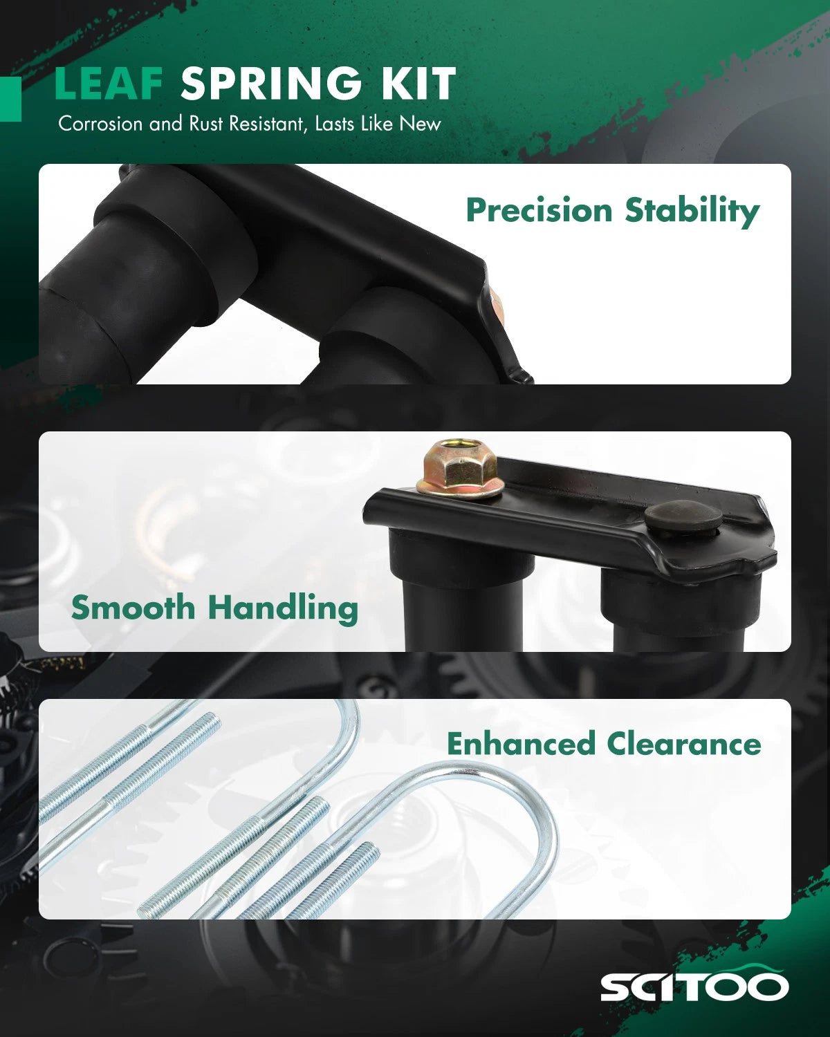 Leaf Spring Install Kit for Chevrolet Camaro Pontiac Firebird (1970–1981)