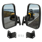 Set of 2 Side Rear View Mirrors for Polaris Ranger XP 900 (2013–2019)