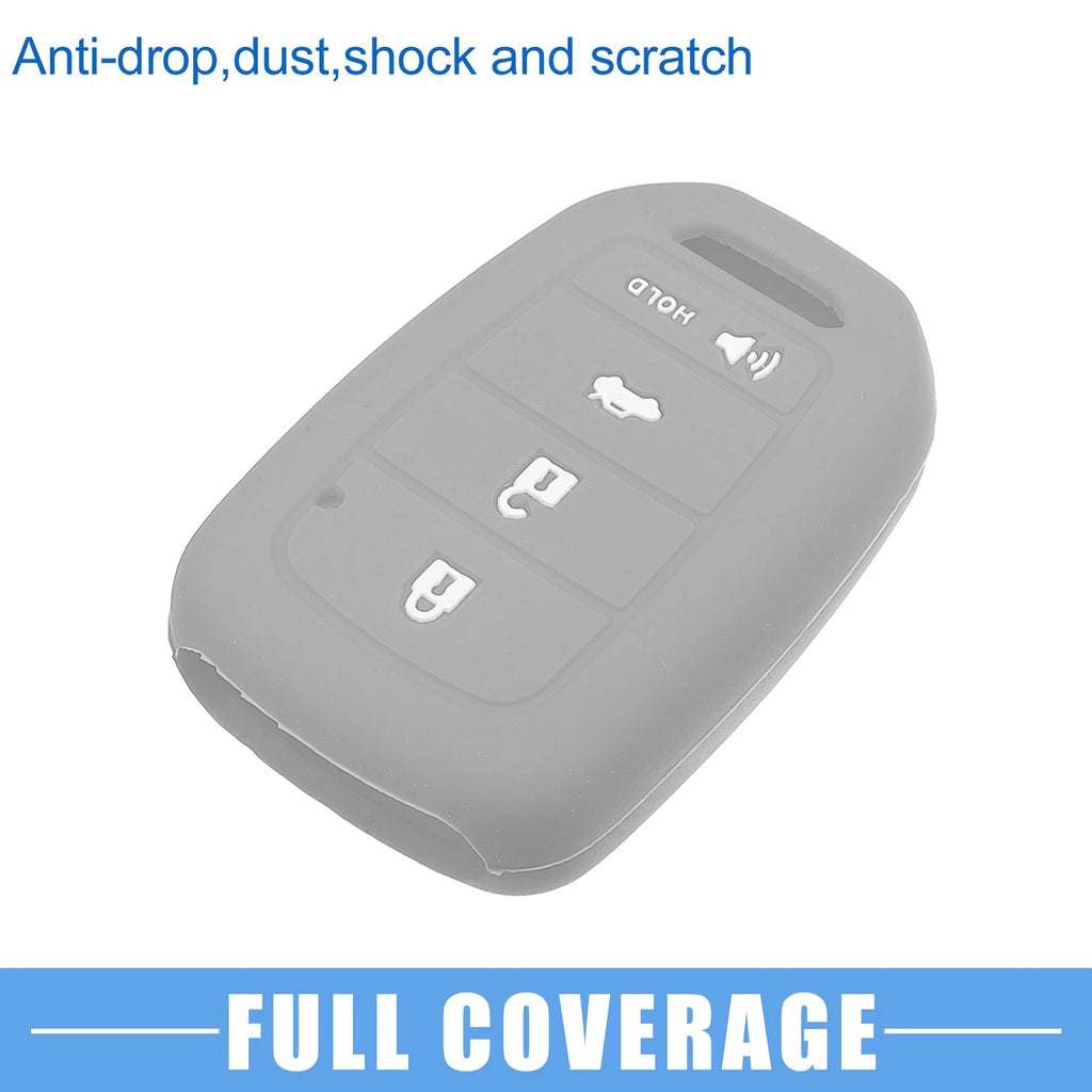 2X Smart Key Fob Cover Protector for Honda Civic Accord CR-V HR-V (2016–2021)