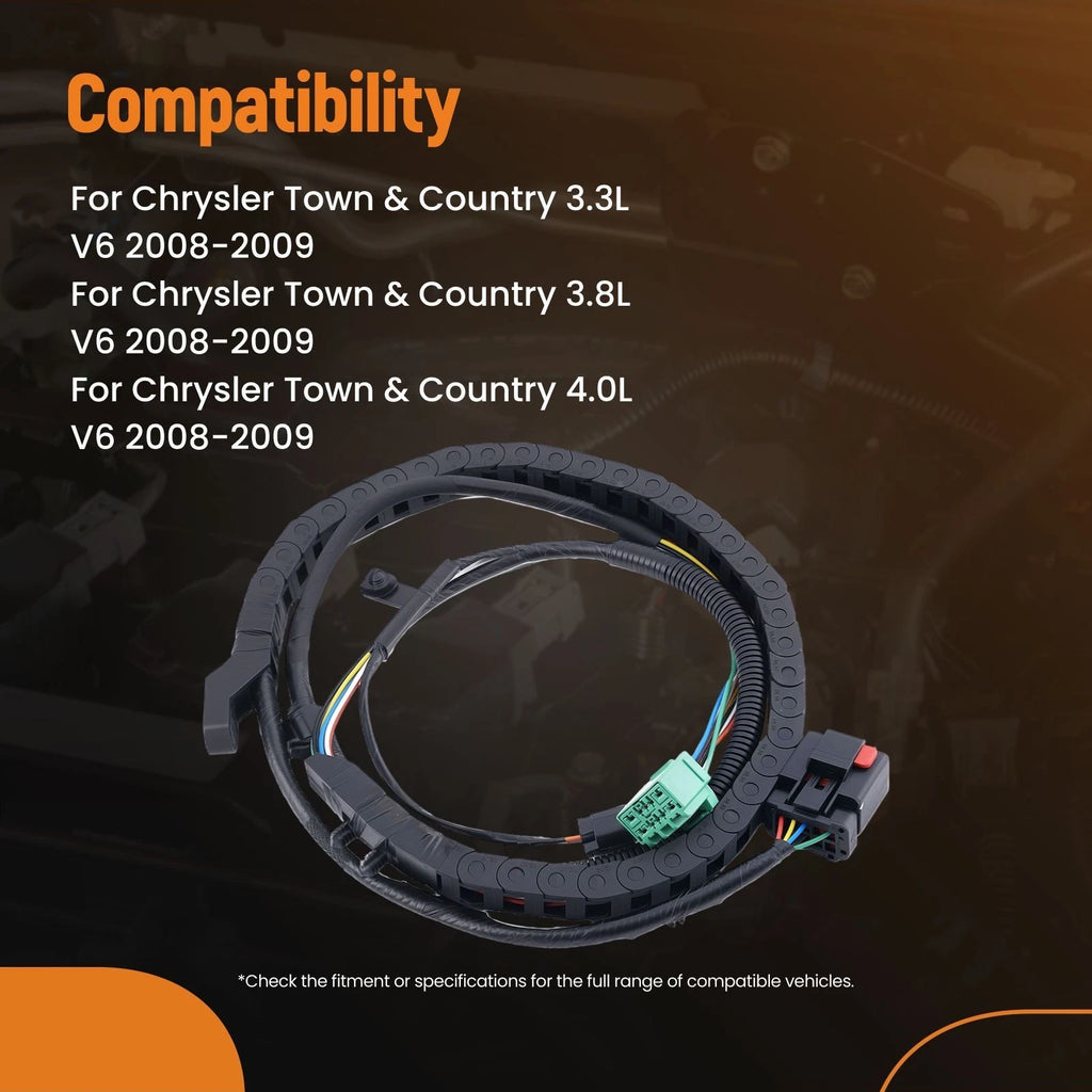 Right Power Sliding Door Wiring Harness for Dodge Grand Caravan (2008–2009)