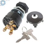 4-Pin Starter Ignition Key Switch for Club Car Golf Cart (#1012505, 101826301)