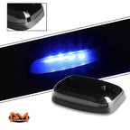 3Pcs Cab Roof Running Light Smoked Housing Blue LED for Silverado/Sierra (2007–2013)