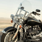 Chrome 7" Headlight Nacelle Cover for Harley Touring Road King (2014–2024)