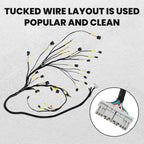 Tucked Engine Harness for Honda Acura K-Swap Integra CRX EK EG K20 K24 (2001–2006)
