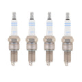 Set of 4 Bosch Super Plus Nickel Spark Plugs for Audi Ford Nissan Toyota VW L4