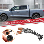 8X Spark Plug Wire Ignition Coil Cable for Ford F-150 F-250 E-350 (1997–2021)