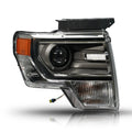 HID/Xenon Headlight for Ford F-150 (2013–2014) Right Side Chrome Trim