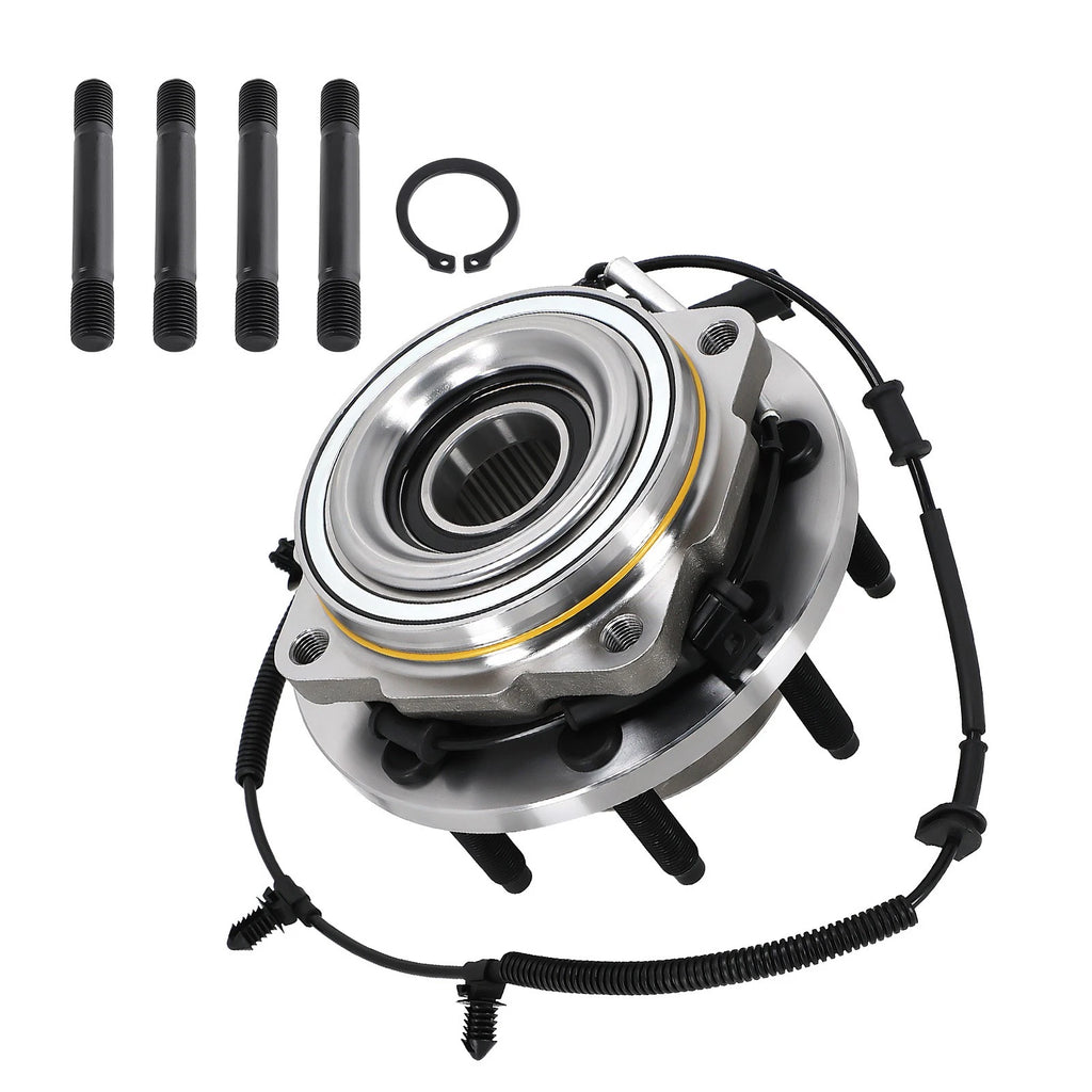 Front Wheel Hub & Bearing for Ford F-250 Super Duty (2017–2022) 515183 8 Lugs